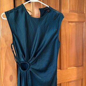 House of Harlow 1960 Deep Teal Dress